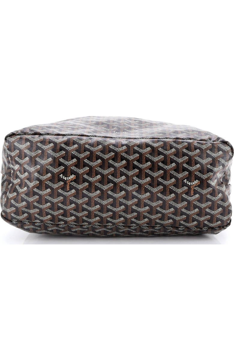 Pre-Owned Goyard Boheme Hobo Coated Canvas, Alternate, color, Brown