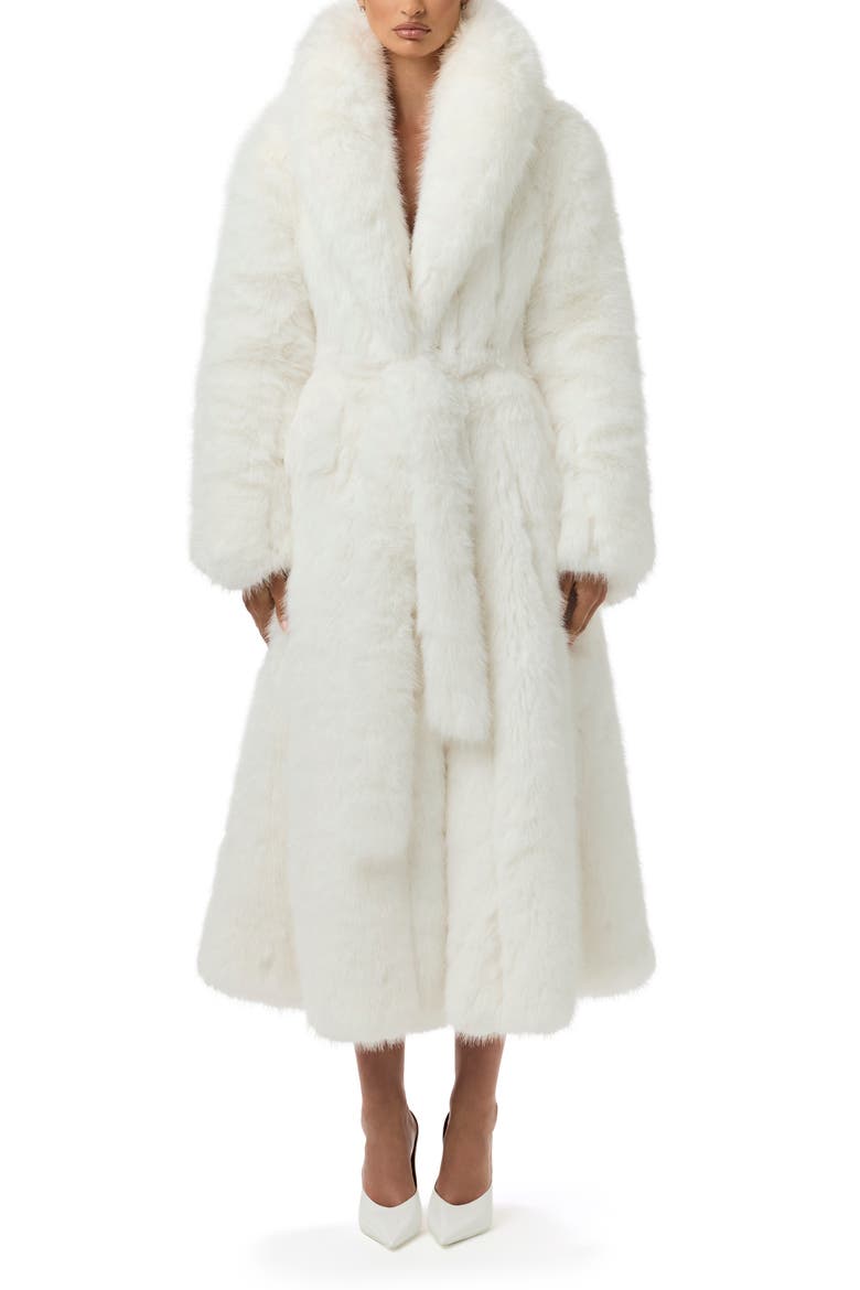 Pelted Faux Fur Coat video