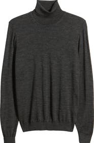 BOSS Musso Virgin Wool Turtleneck Sweater