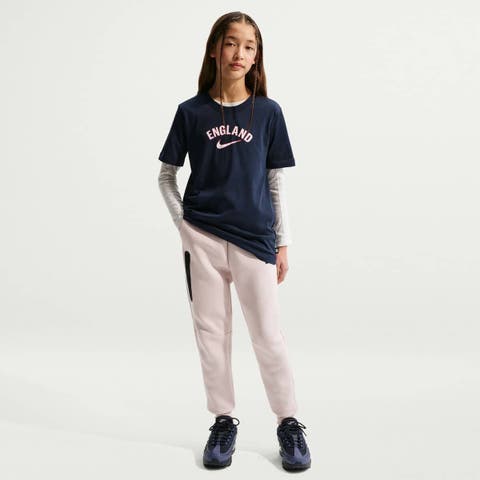 Youth Nike Navy England National Team Wordmark T-Shirt