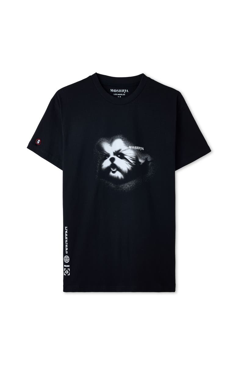 Moshiqa I Don't Give A Shih Tzu T-shirt, Alternate, color, Black