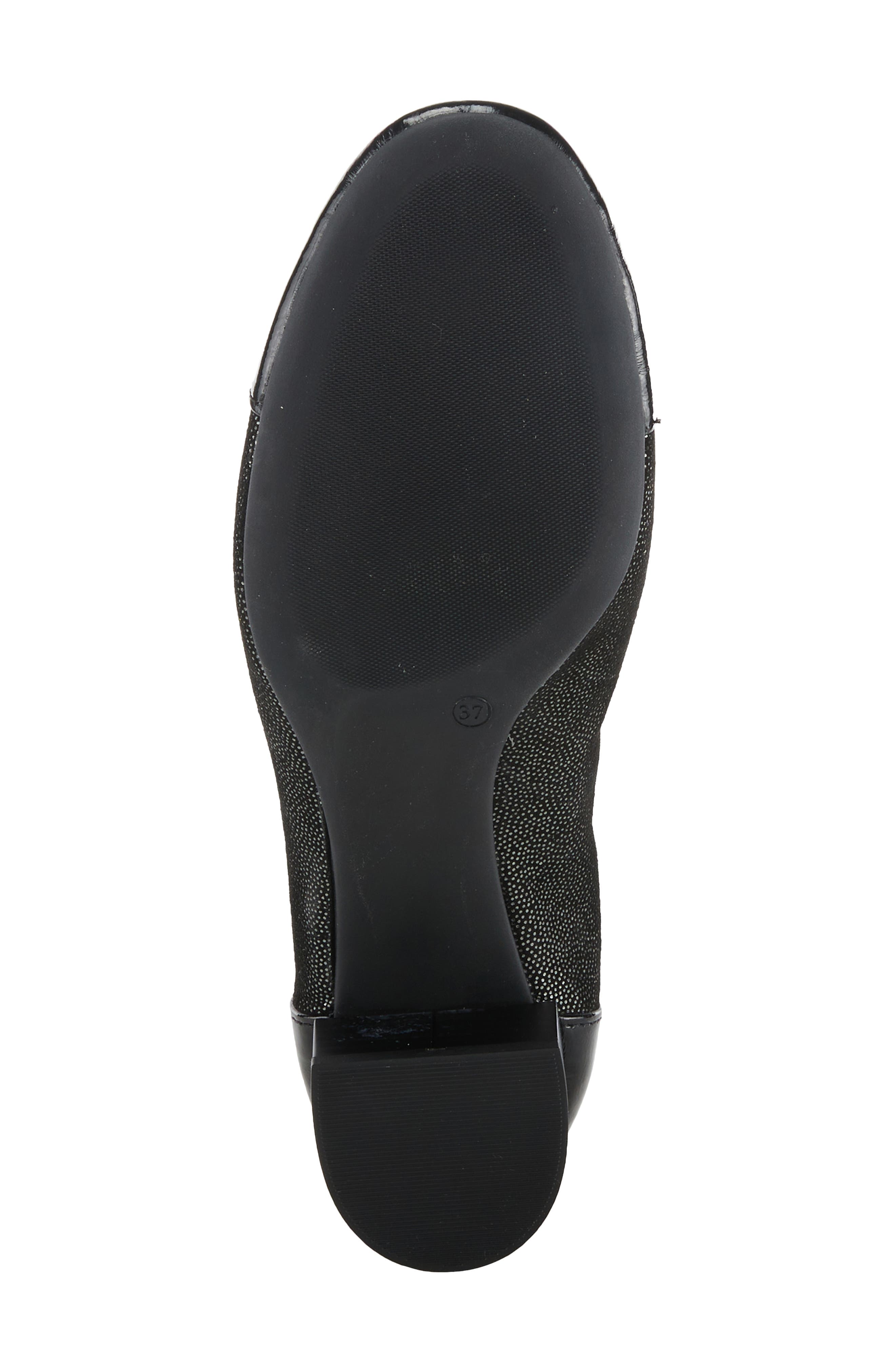 Spring Step Paulette Bow Pump, Alternate, color, Black Patent