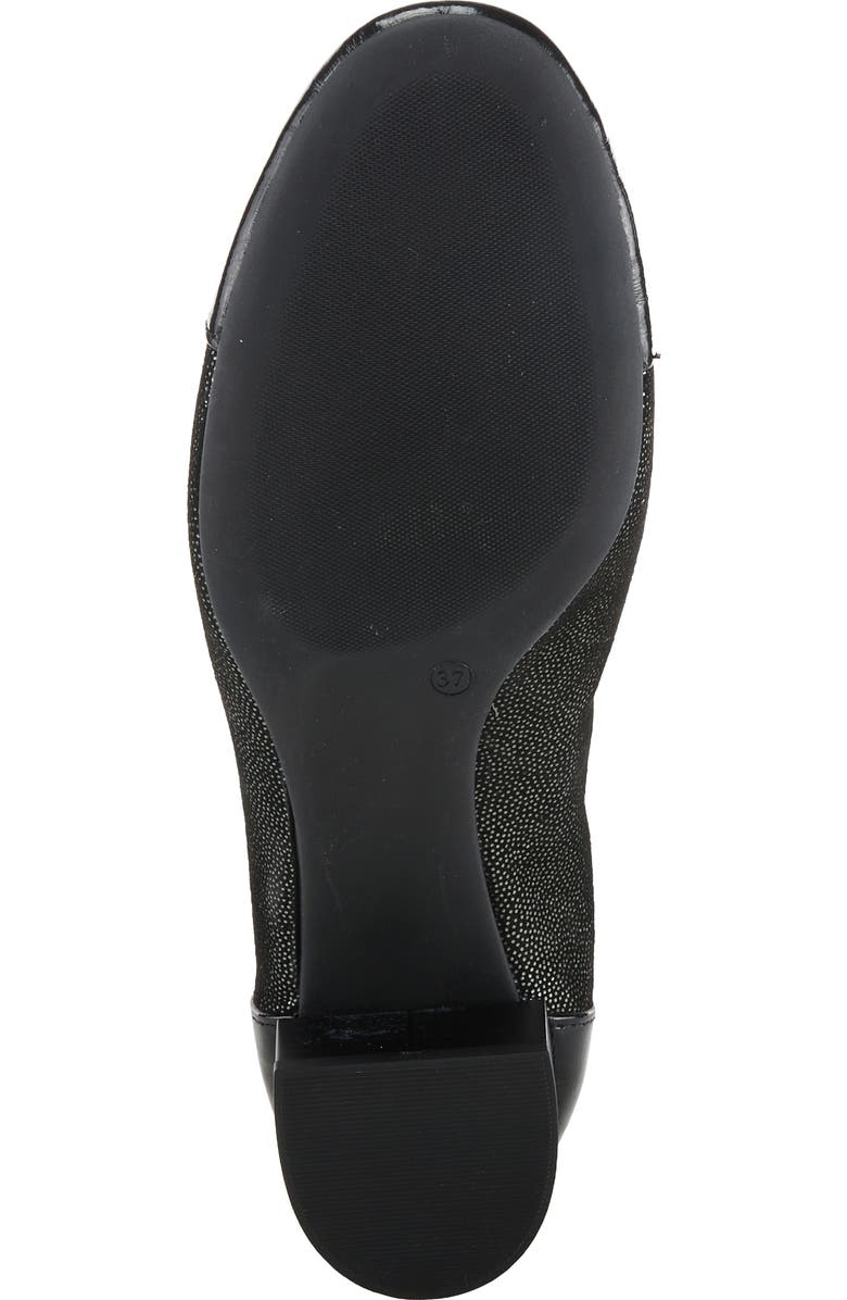 Spring Step Paulette Bow Pump, Alternate, color, Black Patent