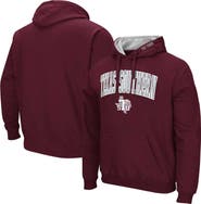 COLOSSEUM Men's Colosseum Maroon Texas Southern Tigers Arch & Logo 3.0 Pullover Hoodie
