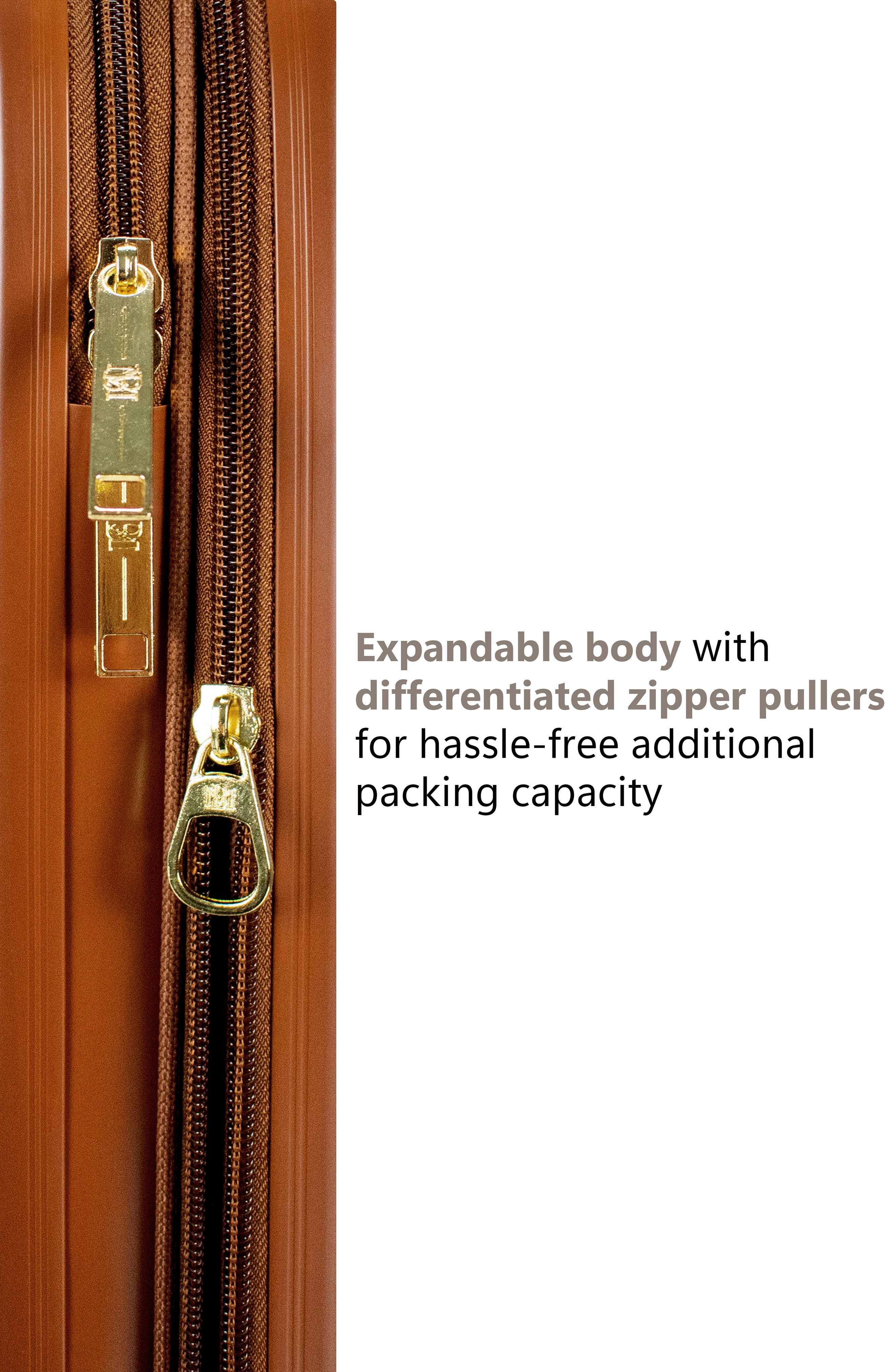 Badgley Mischka Collection Mia Hardshell 3-Piece Luggage Set, Alternate, color, 