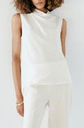 MANGO Georges Draped Neck Tank