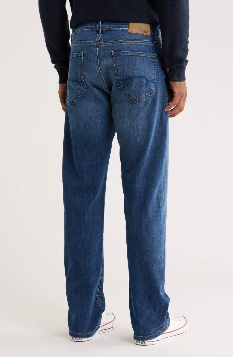 Mavi Jeans Zach Straight Leg Jeans, Alternate, color, Aqua Jacksonville