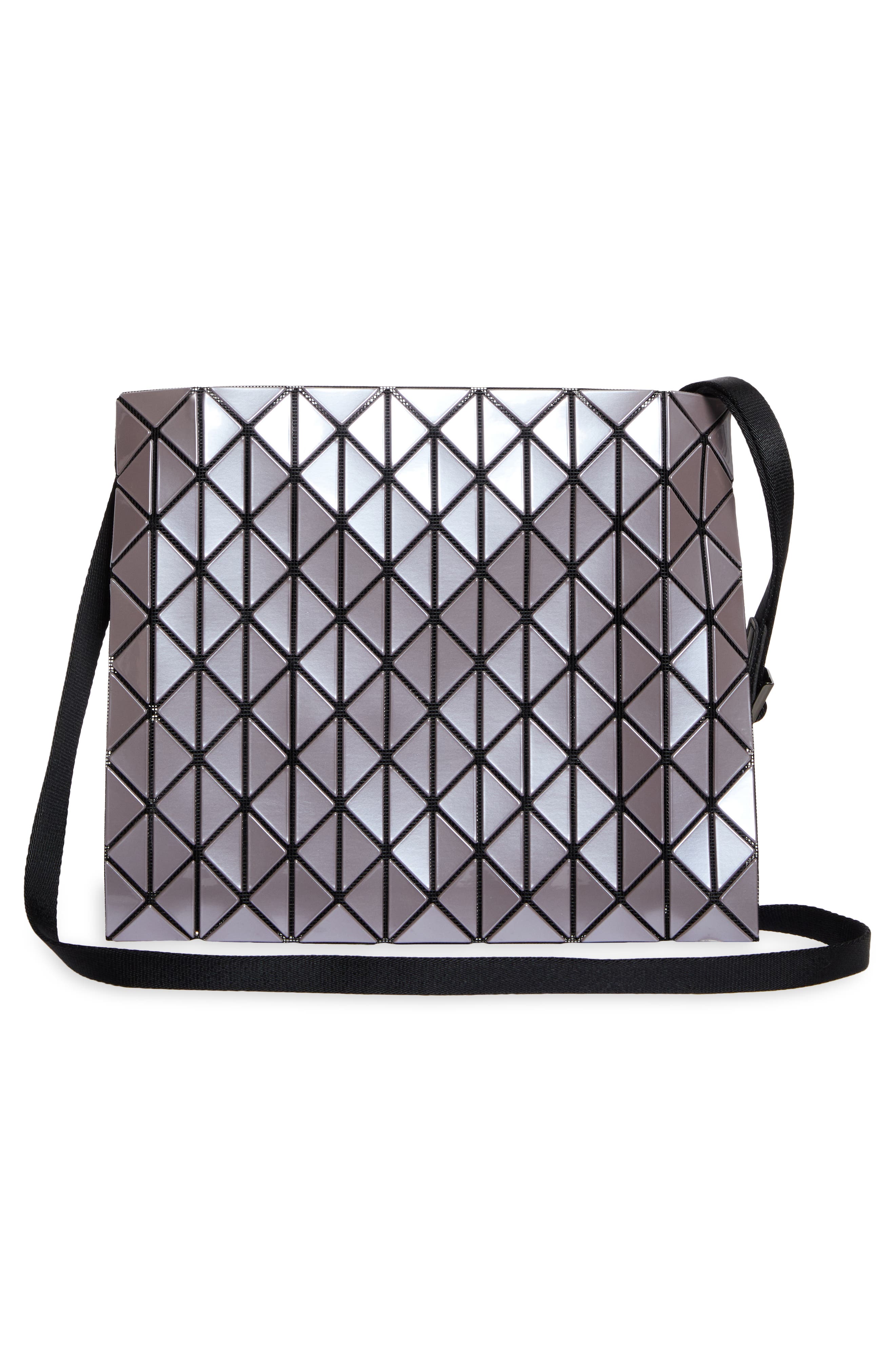 Bao Bao Issey Miyake Row Metallic Crossbody Bag, Alternate, color, 