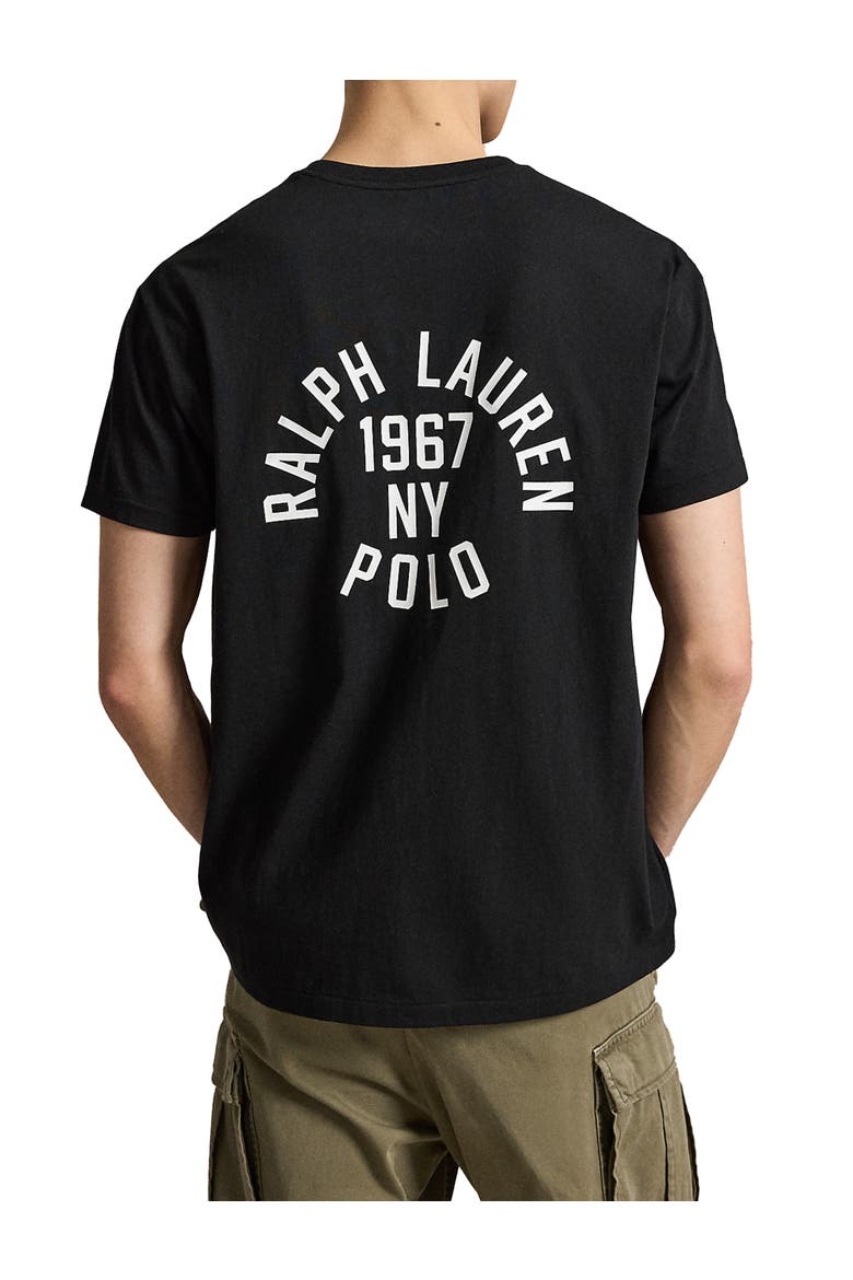 Big & Tall 1967 Graphic Tee, Alternate, color, POLO BLACK