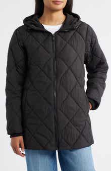 Bernardo Quilted Packable Puffer Jacket