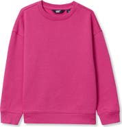Lands' End Kids Relaxed Fit Fleece Crewneck Sweatshirt
