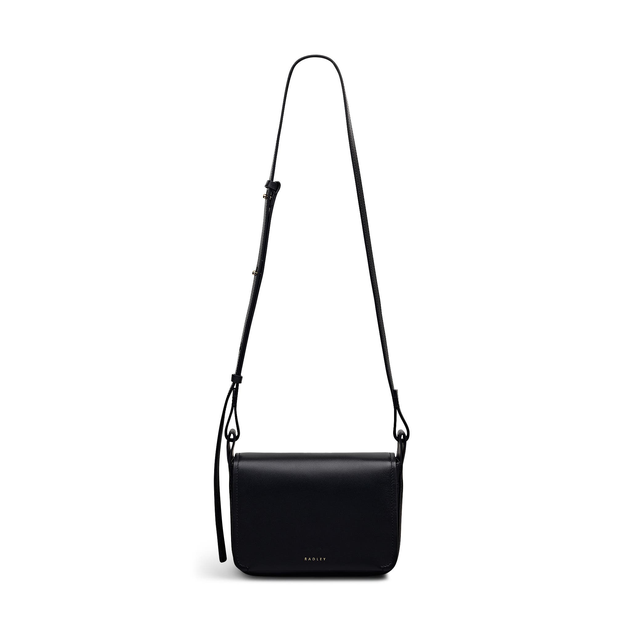Radley Westwell Lane Small Flapover Crossbody Bag, Main, color, Black
