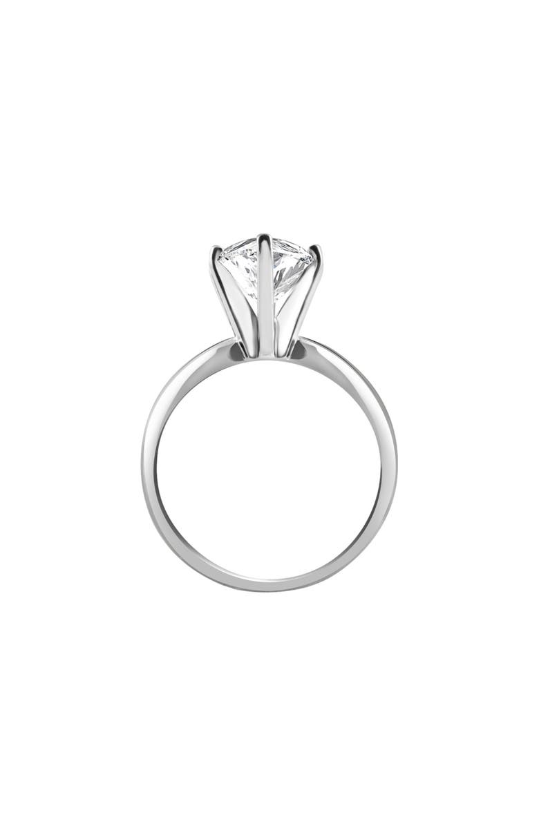 Bliss Diamond 3Ct Gold Certified Lab Grown Marquise Diamond Engagement Ring, Alternate, color, 14K White Gold