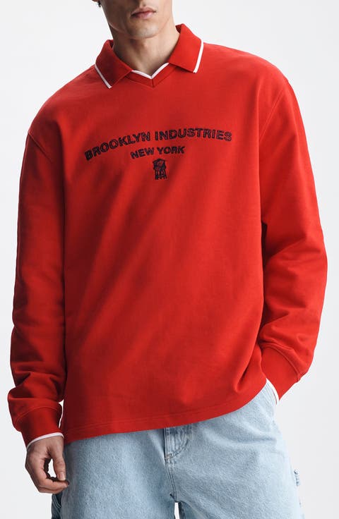 Logo Embroidered Sweatshirt