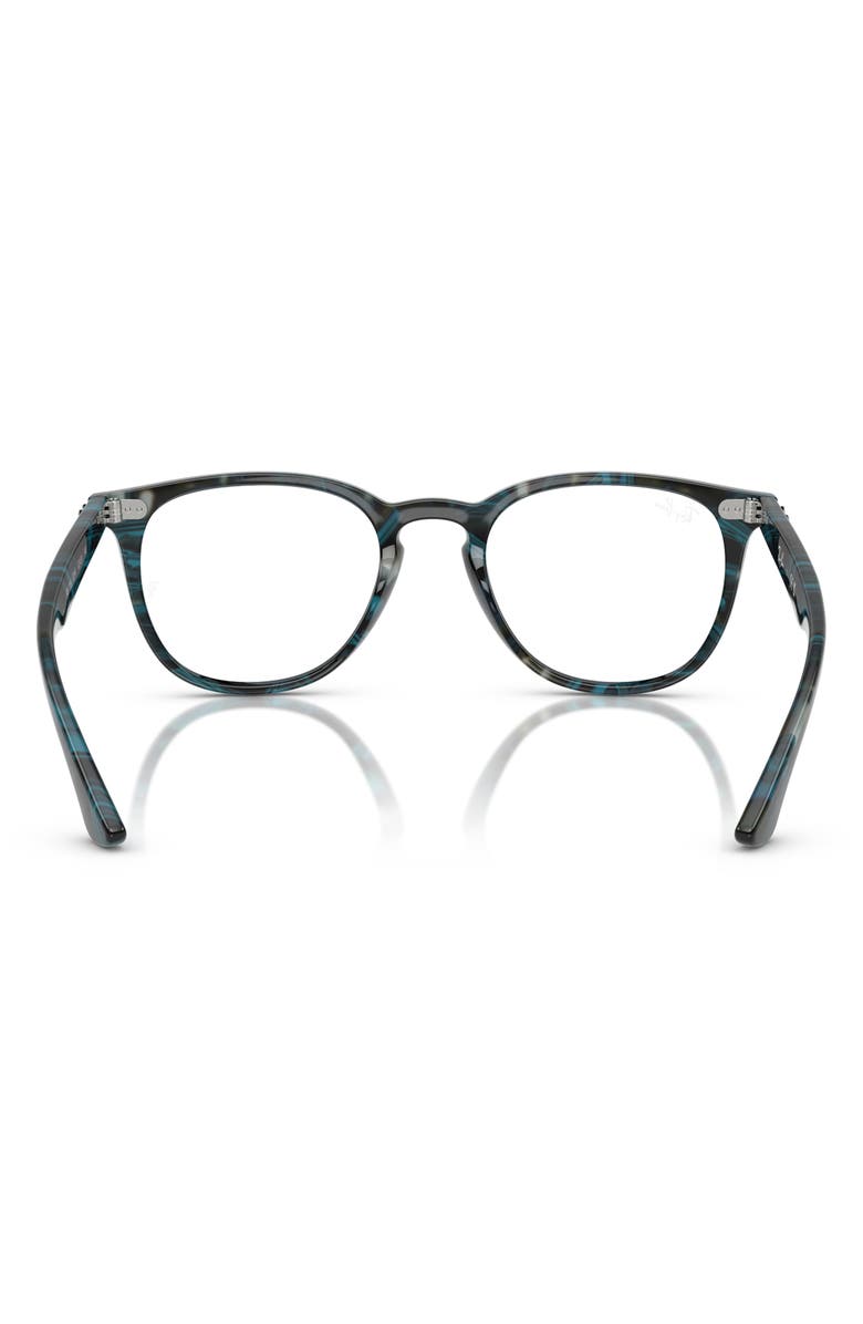 Ray-Ban 50mm Optical Glasses, Alternate, color, Blue Grey