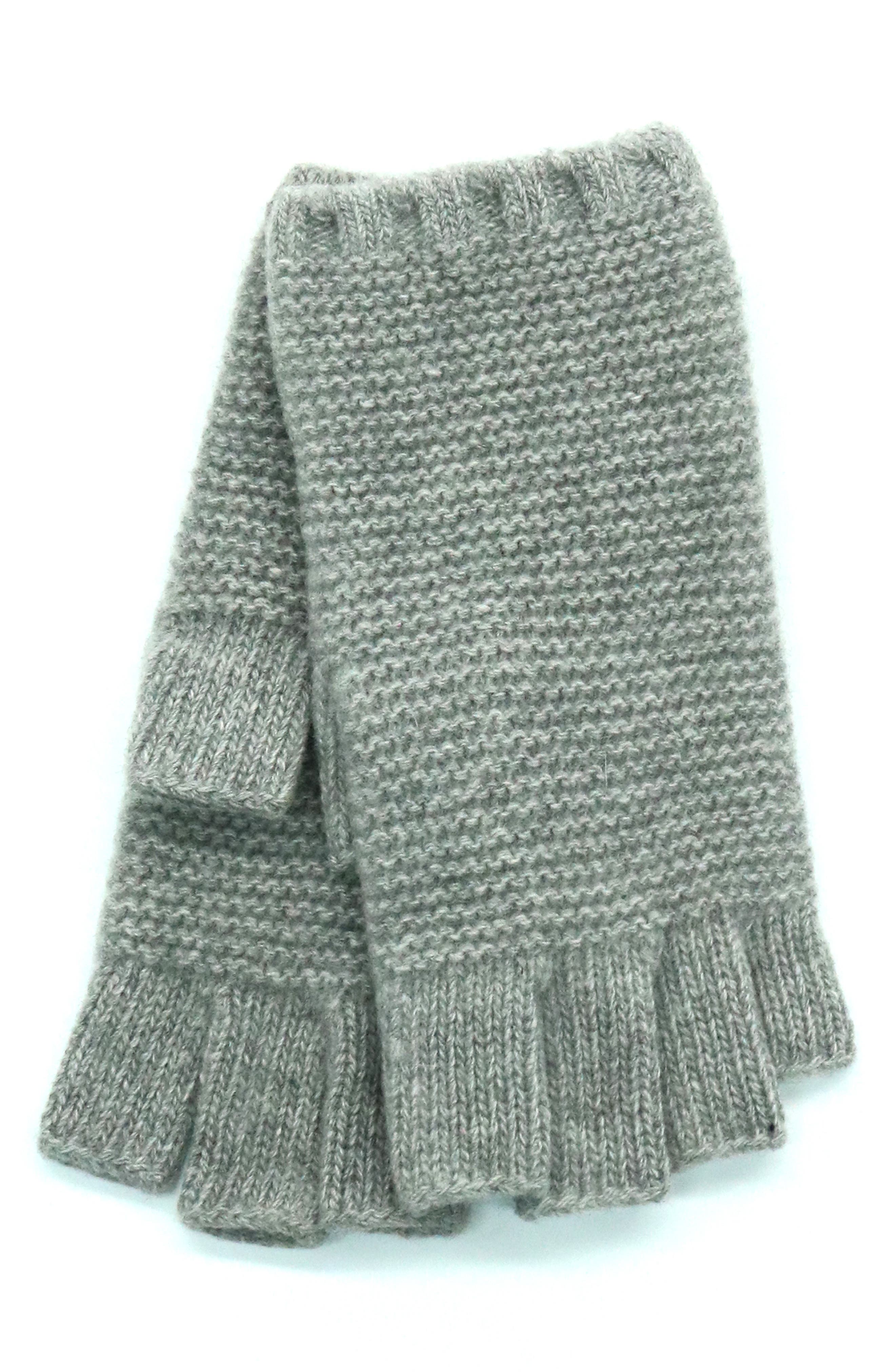 Portolano Fingerless Cashmere Gloves