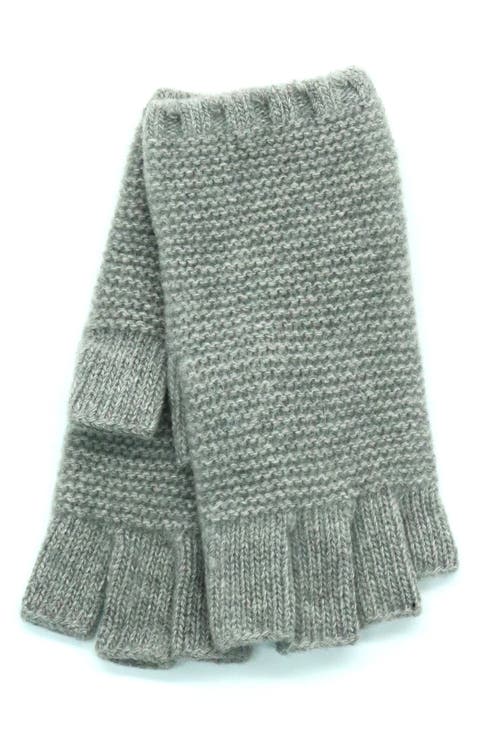 Fingerless Cashmere Gloves