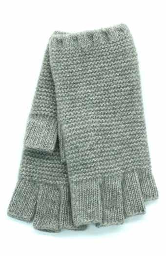 Portolano Fingerless Cashmere Gloves