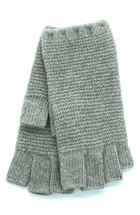 Portolano Fingerless Cashmere Gloves