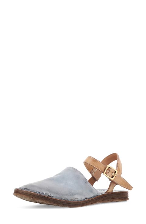 Rodrick Ankle Strap Flat (Women)