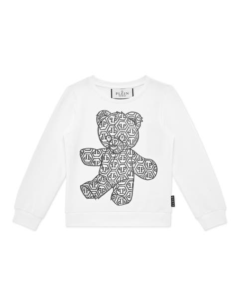 Sweatshirt Ls Teddy Bear Girl