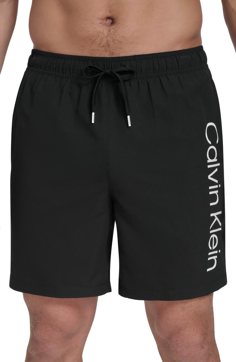 Calvin Klein Core Volley Swim Trunks, Main, color,