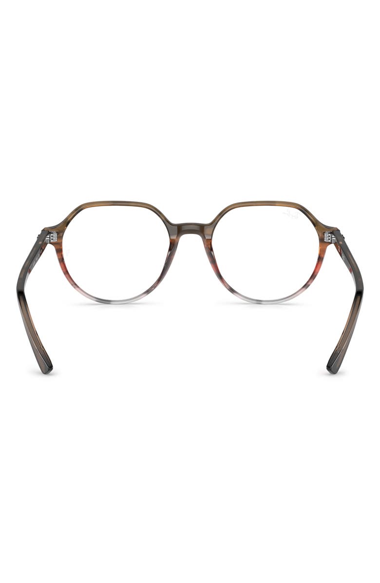 Ray-Ban Thalia 49mm Small Round Optical Glasses, Alternate, color, 