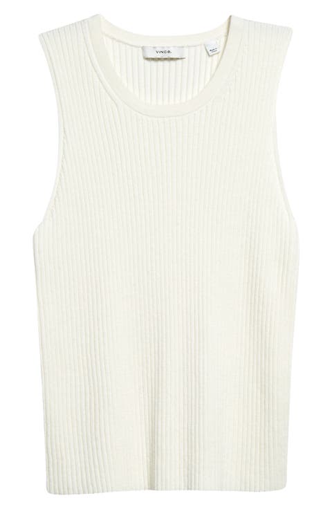Rib Scoop Neck Tank