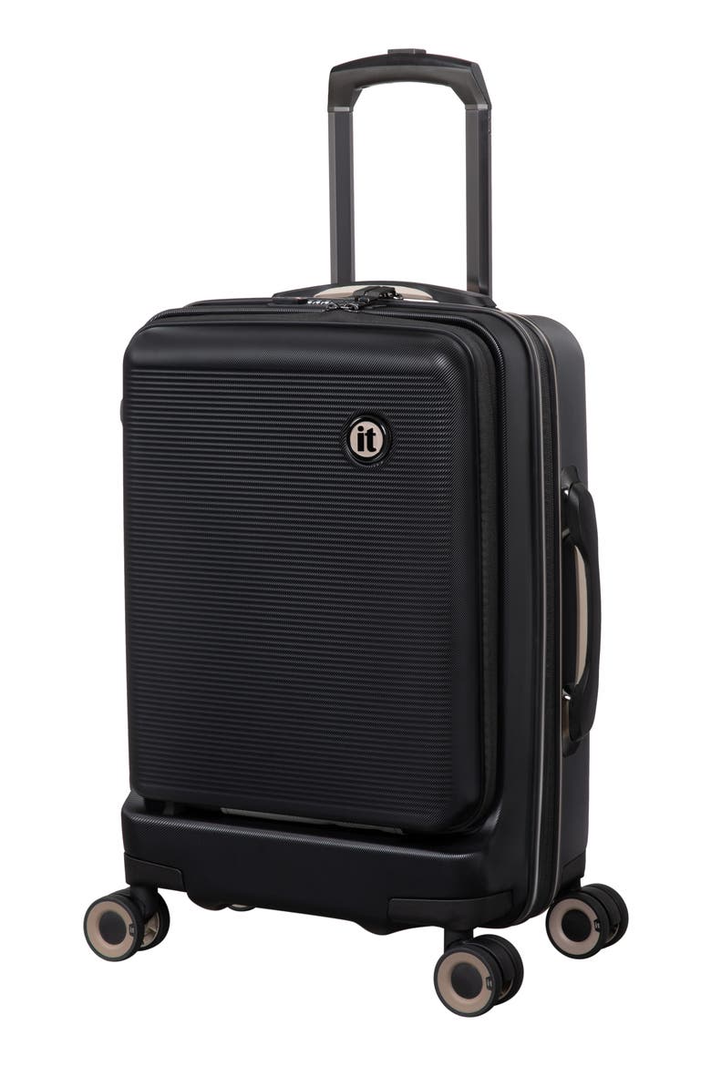 Rapidity 21-Inch Hardside Spinner Carry-On, Main, color, BLACK