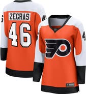 FANATICS Women's Fanatics Trevor Zegras Orange Philadelphia Flyers Home Breakaway Jersey