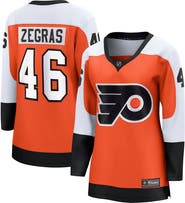 FANATICS Women's Fanatics Trevor Zegras Orange Philadelphia Flyers Home Breakaway Jersey