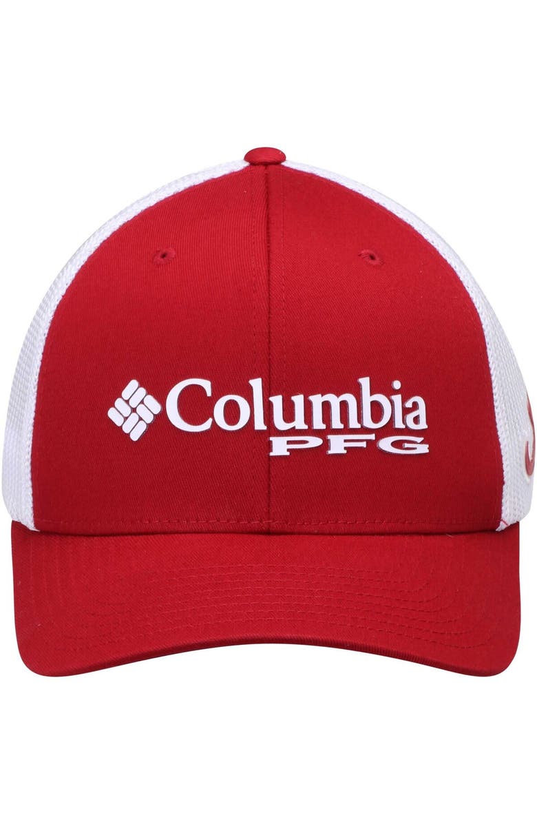 Columbia Men's Columbia Crimson Alabama Crimson Tide Collegiate PFG Flex Hat, Alternate, color, Crimson