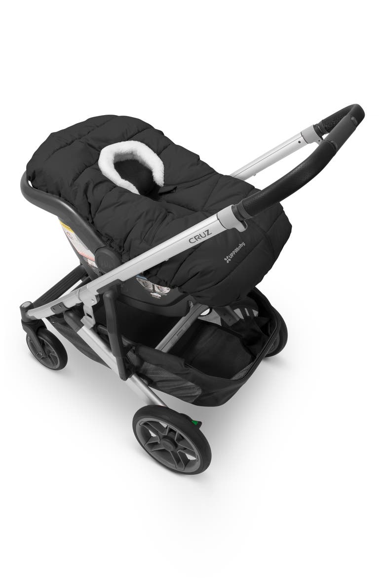 Jake CozyGanoosh Mesa Infant Car Seat Muff, Main, color, BLACK