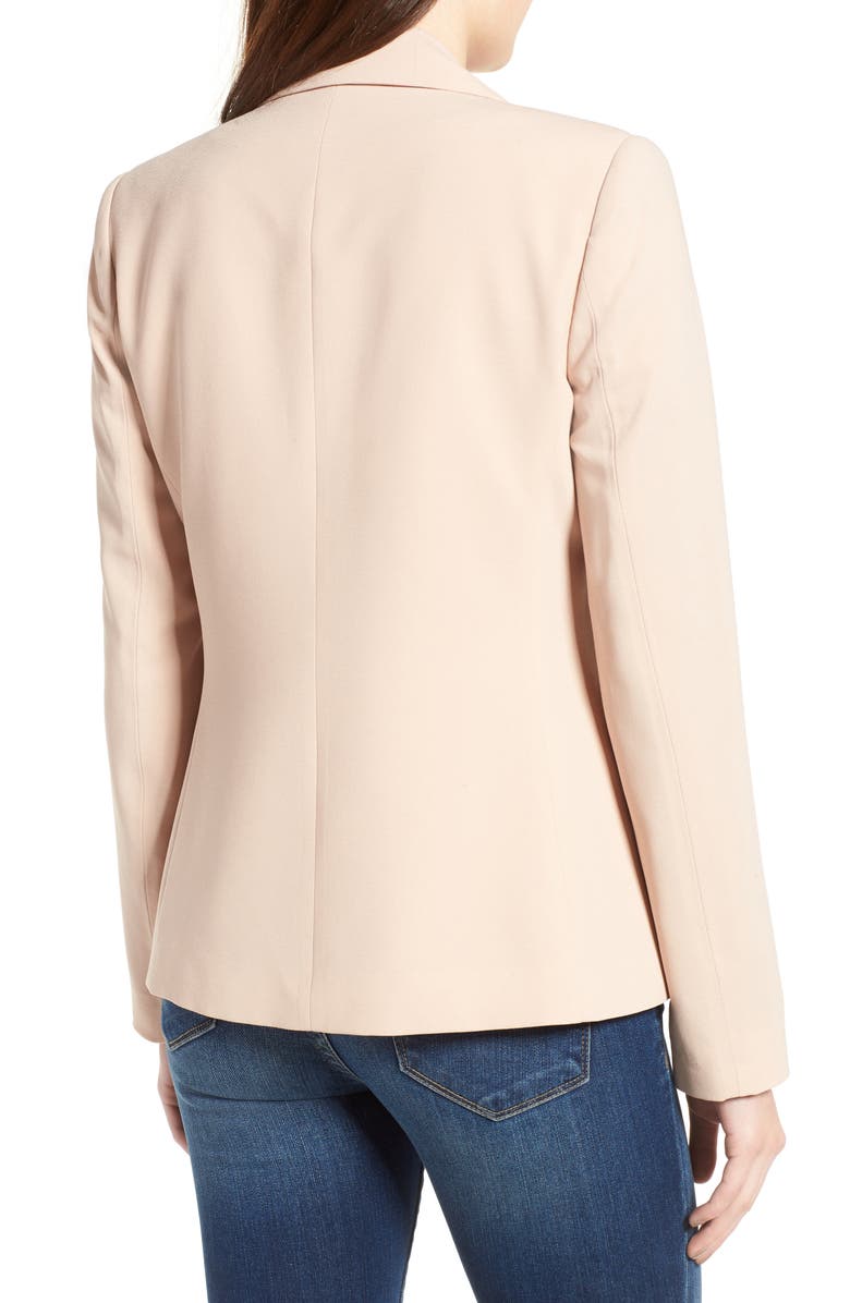Mural Structured Blazer, Alternate, color, Nude