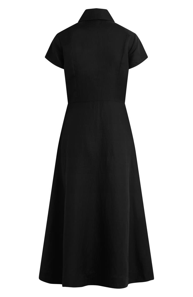 Favorite Daughter The Sunday Best Maxi Shirtdress, Alternate, color, Navy