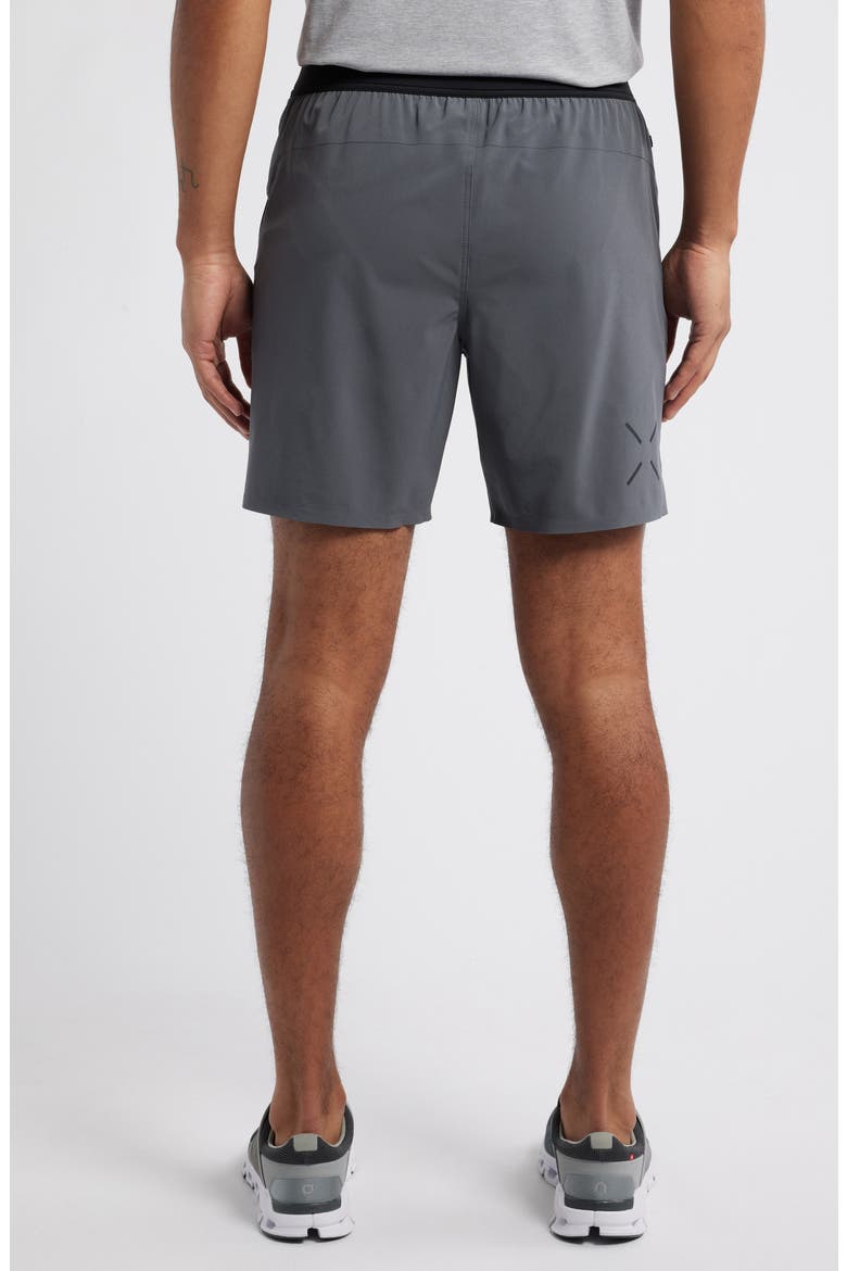 Interval Lined 7-Inch Training Shorts, Alternate, color, IRON