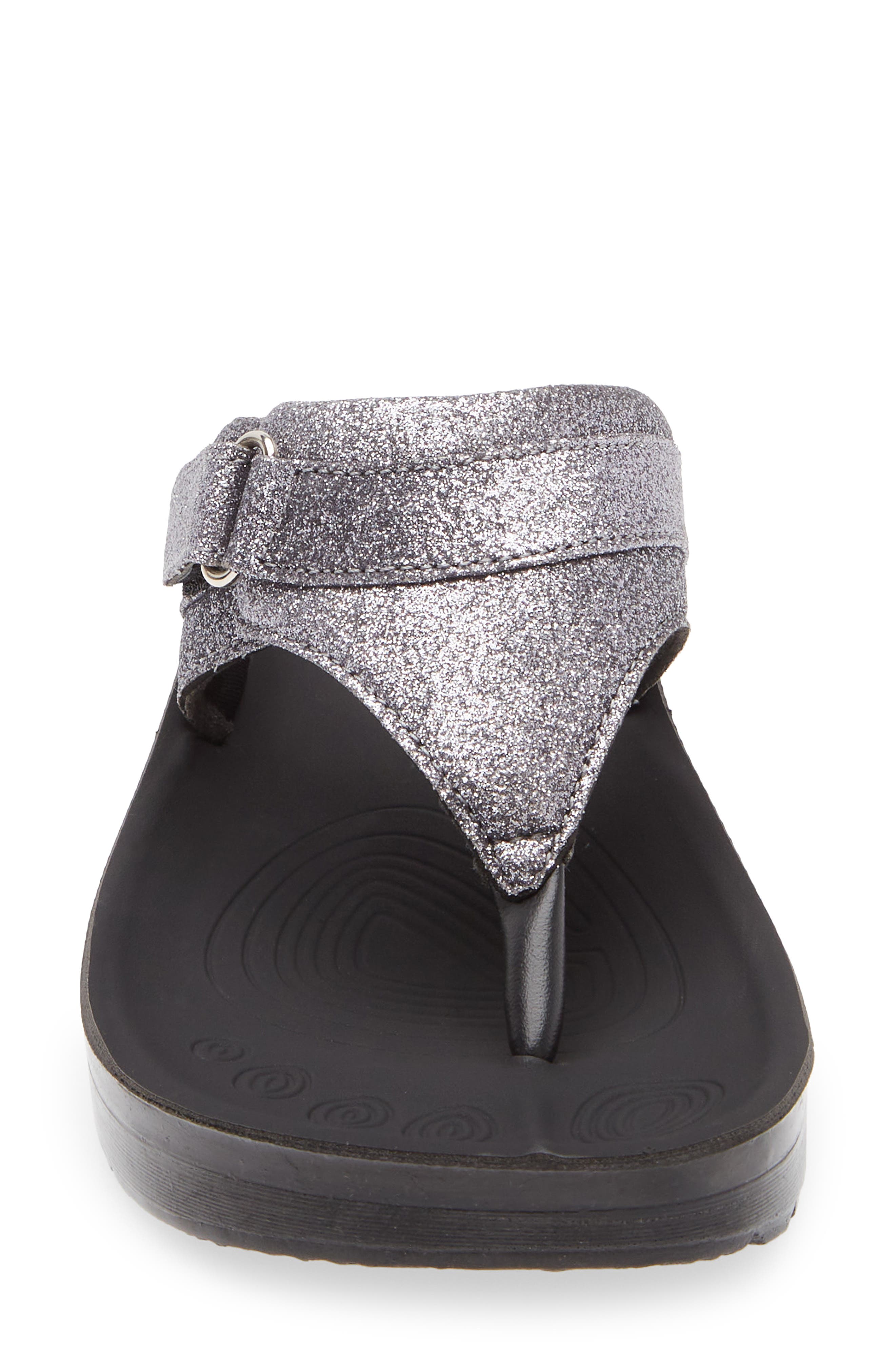 AEROTHOTIC Glynis Flip Flop Sandal, Alternate, color, Grey