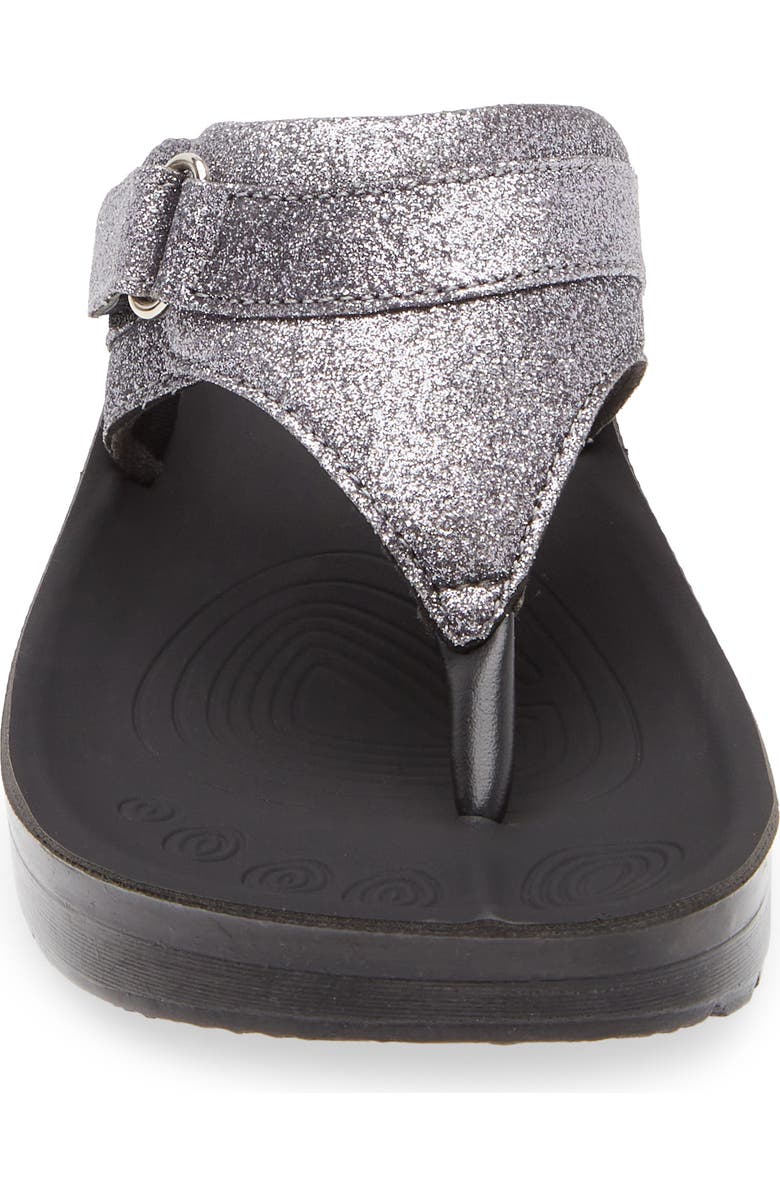 AEROTHOTIC Glynis Flip Flop Sandal, Alternate, color, Grey