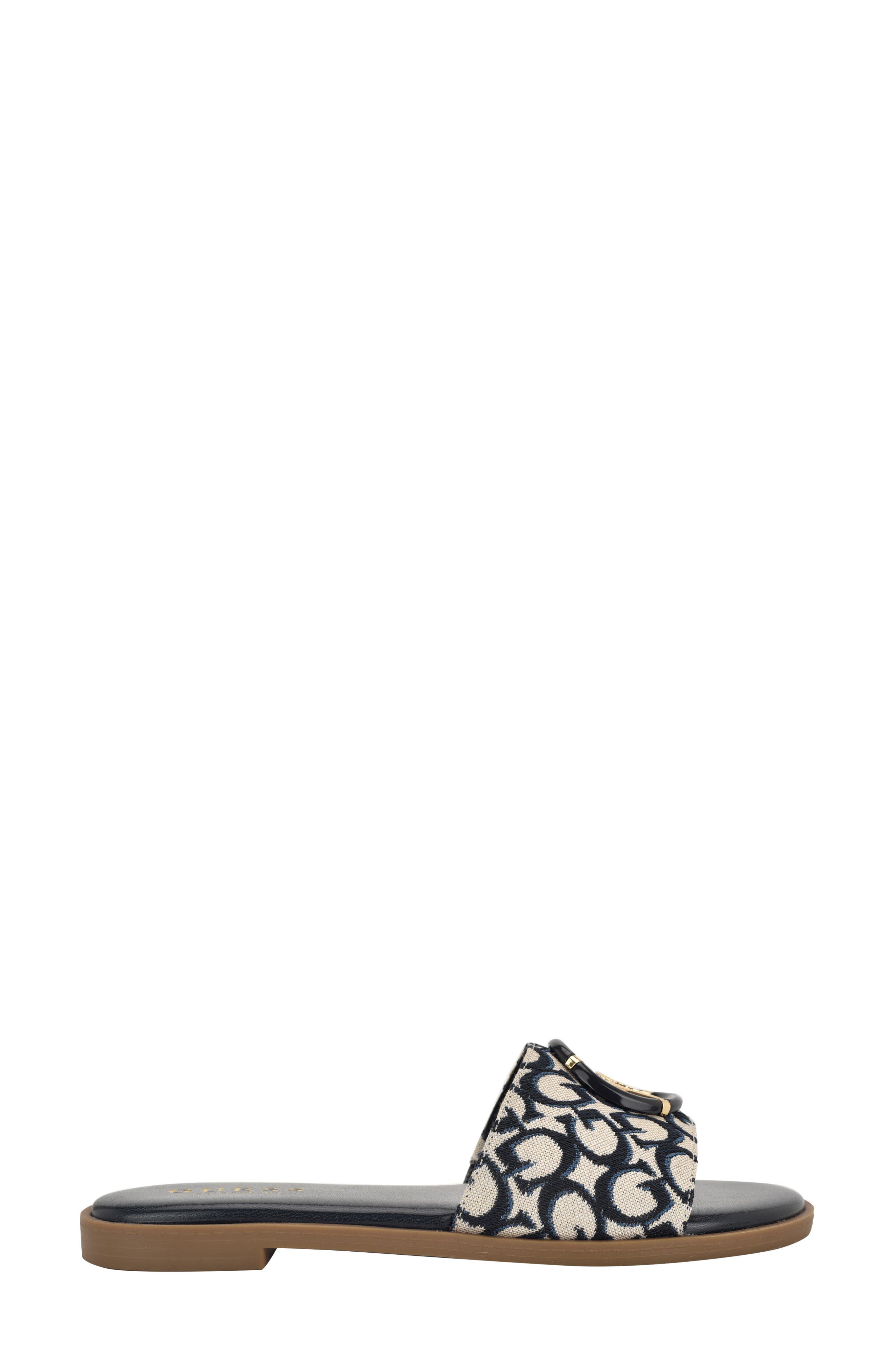 Magnify Slide Sandal, Alternate, color, DARK BLUE