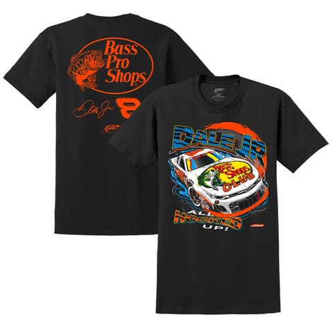 Men's JR Motorsports Official Team Apparel  Black Dale Earnhardt Jr. Bass Pro Shops Car T-Shirt
