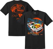 JR MOTORSPORTS OFFICIAL TEAM APPAREL Men's JR Motorsports Official Team Apparel Black Dale Earnhardt Jr. Bass Pro Shops Car T-Shirt