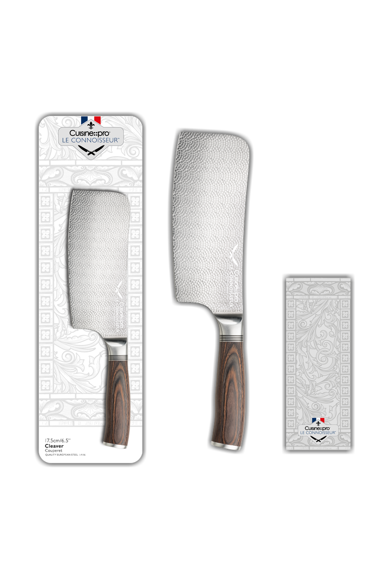 LE CONNOISSEUR™ 6.5in Cleaver, Alternate, color, Silver