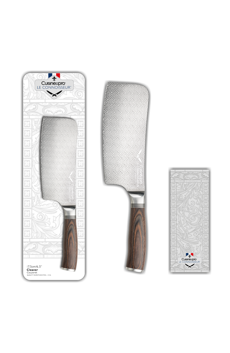 Cuisine::pro<sup>®</sup> LE CONNOISSEUR<sup>™</sup> 6.5in Cleaver, Alternate, color, Silver