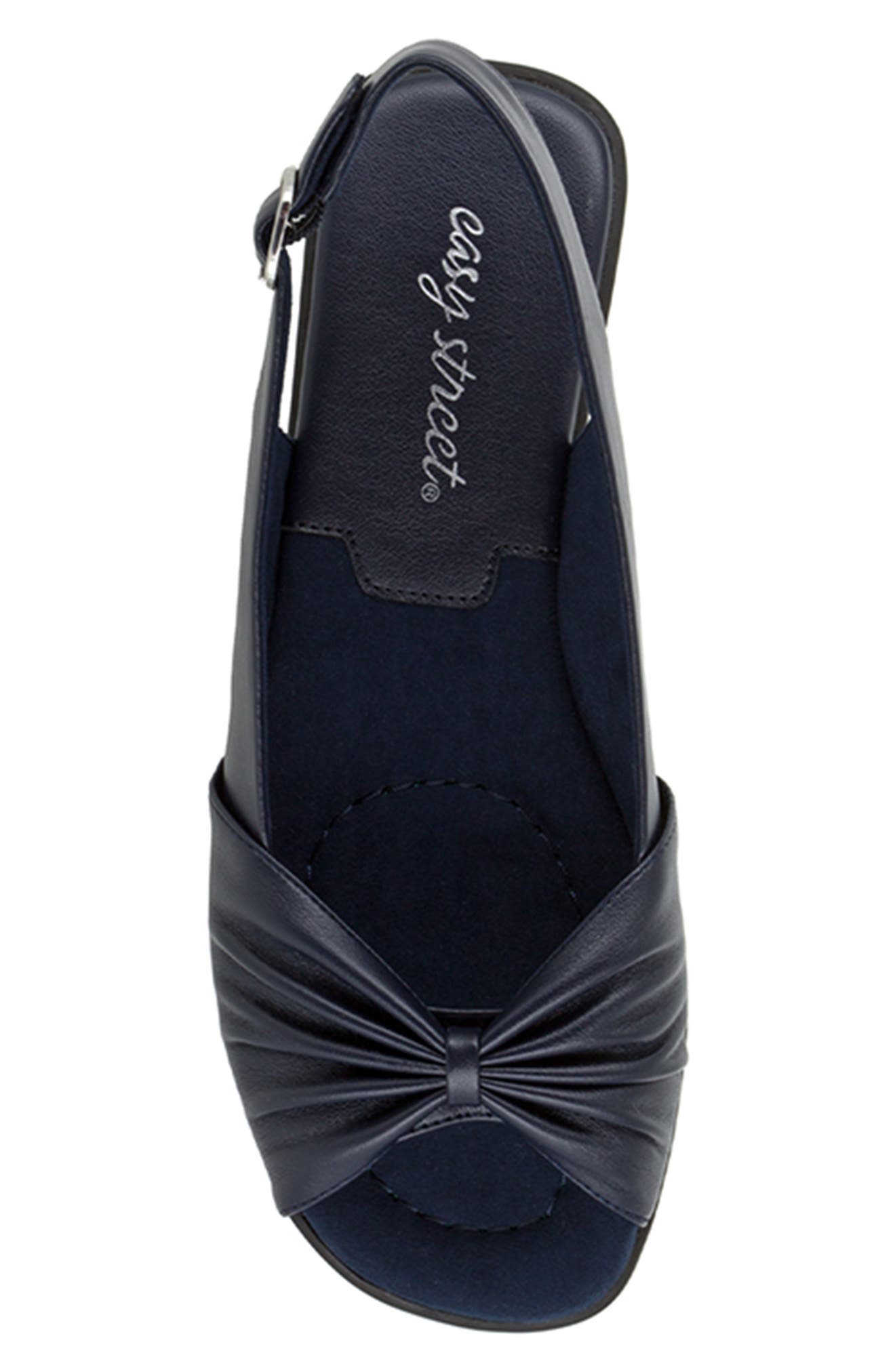 EASY STREET Fantasia Slingback Pump, Alternate, color, Navy