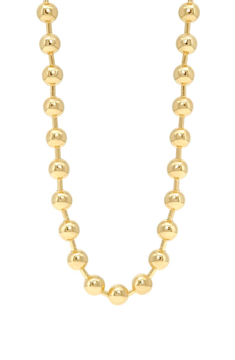 SHYMI Ball Beaded Necklace, Main, color, Gold