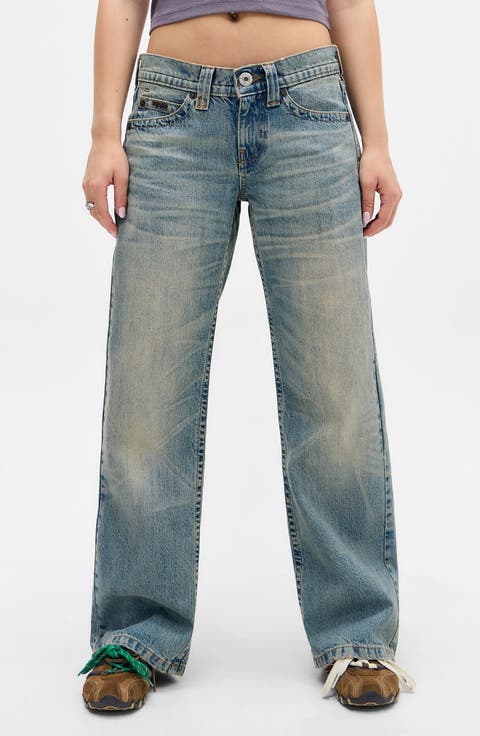 Kayla Aruba Wide Leg Jeans (Mid Vintage)