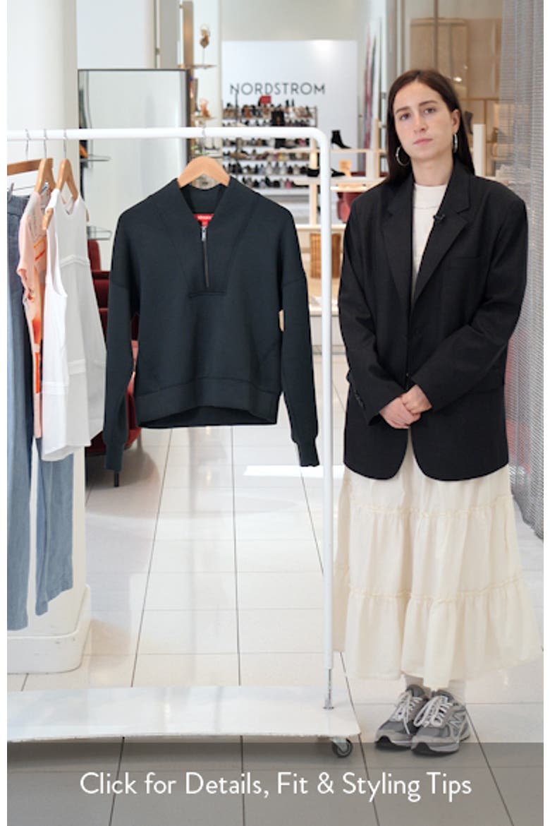 AirEssentials Shawl Collar Quarter Zip Pullover video
