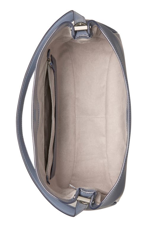 Kate Spade New York Large Grace Leather Shoulder Bag In Gray