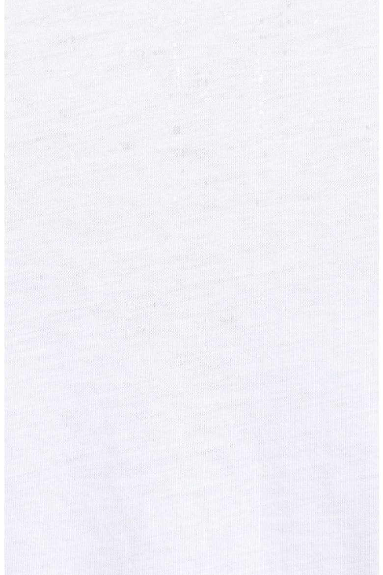 Crewneck Peruvian Pima Cotton T-Shirt, Alternate, color, WHITE