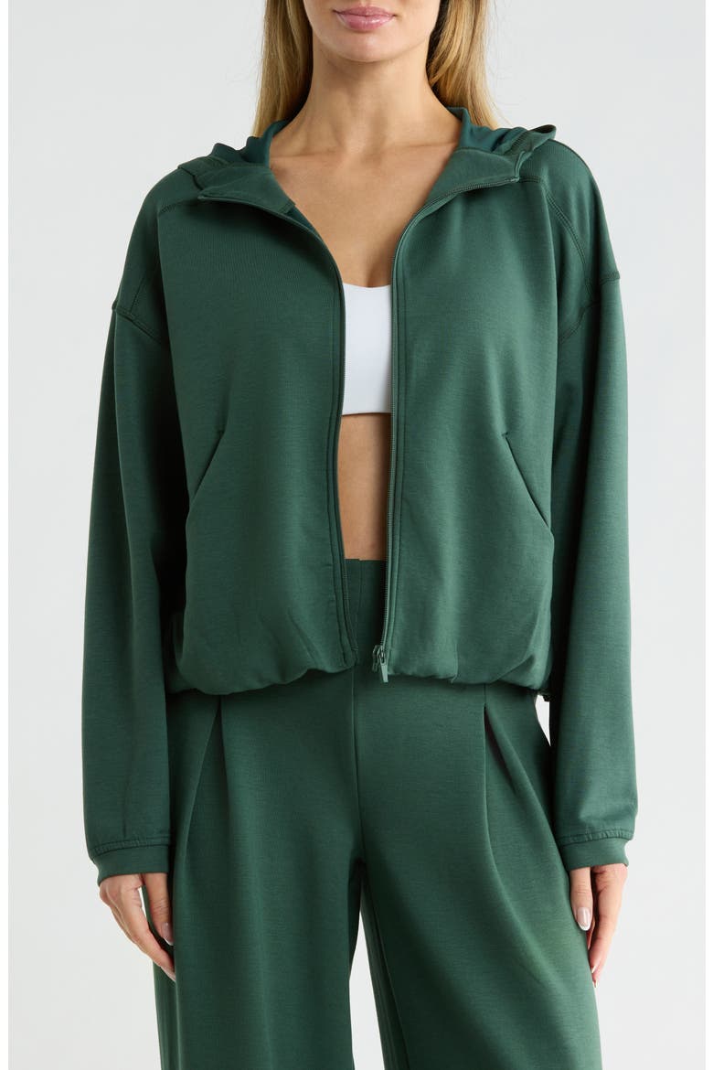 Adelaide Full Zip Hoodie, Main, color, GARDEN TOPIARY